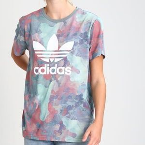adidas Originals PASTEL CAMO-Print T-shirt-multco